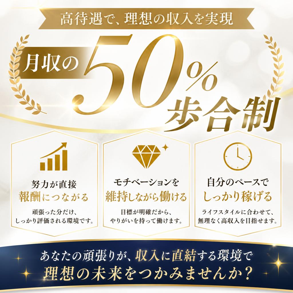 2. 高待遇で魅力的な給与制度
