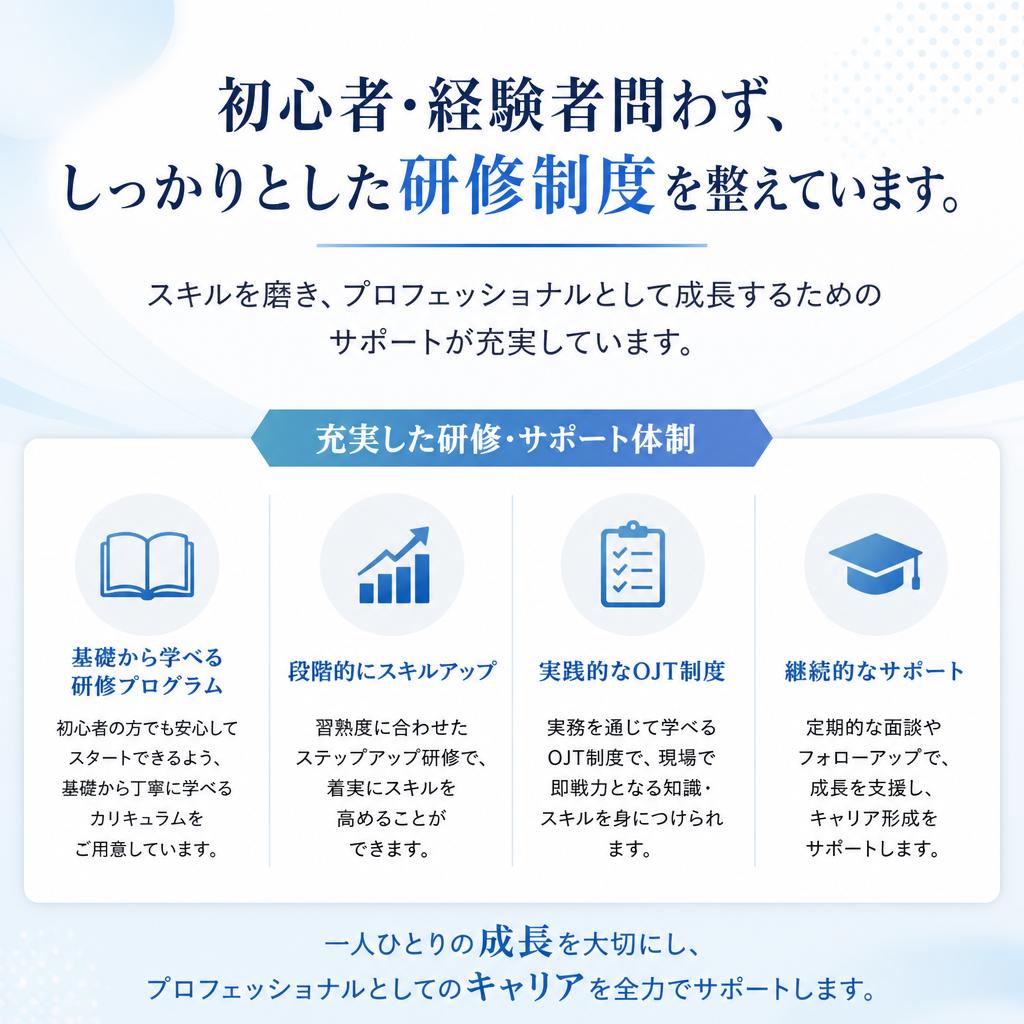 5. 自己成長を支える研修制度