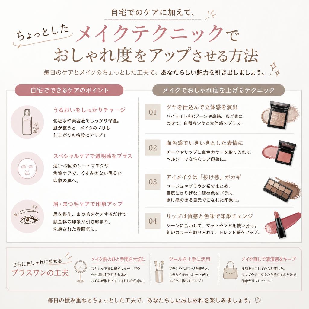 5. さらにおしゃれを引き立てるテクニック